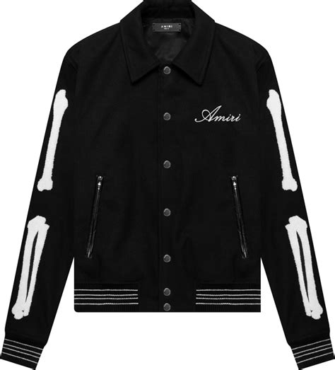 amiri jacket skeleton